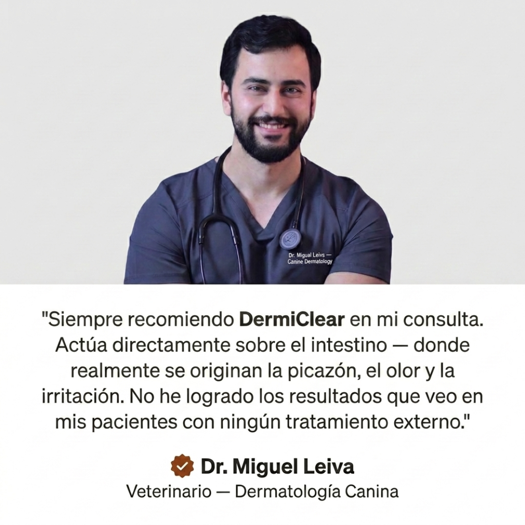 DermiClear™️  Alivia la Picazón y Equilibra la Flora Intestinal